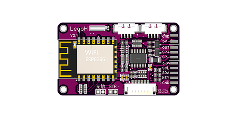 WiFi時計改造ボード LegoH