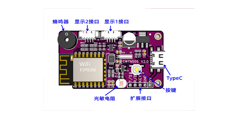 WiFi時計改造ボード LegoL